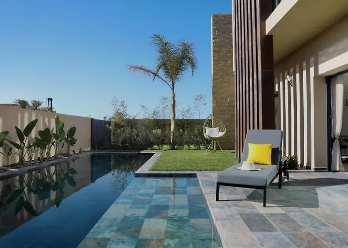 Villa Nounja Golf Amelkis Marrakech Piscine 4 Ch
